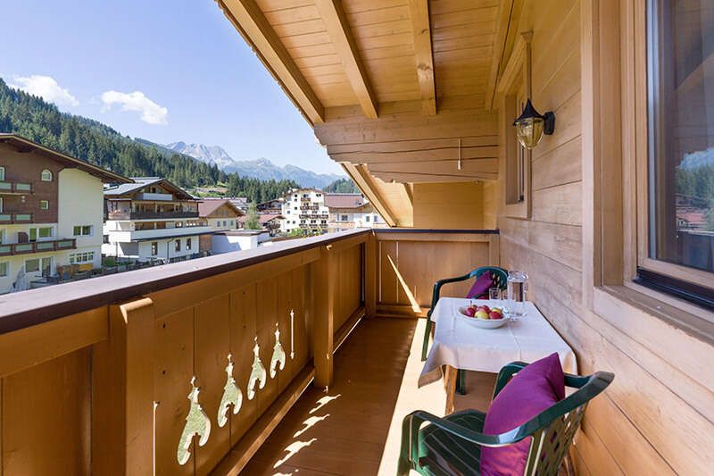 Gästehaus Wiesenheim Gerlos Appartement mit Balkon