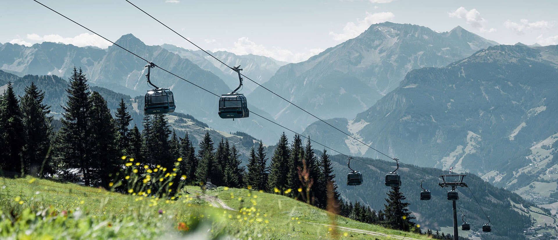 Mountain summer in the Zillertal